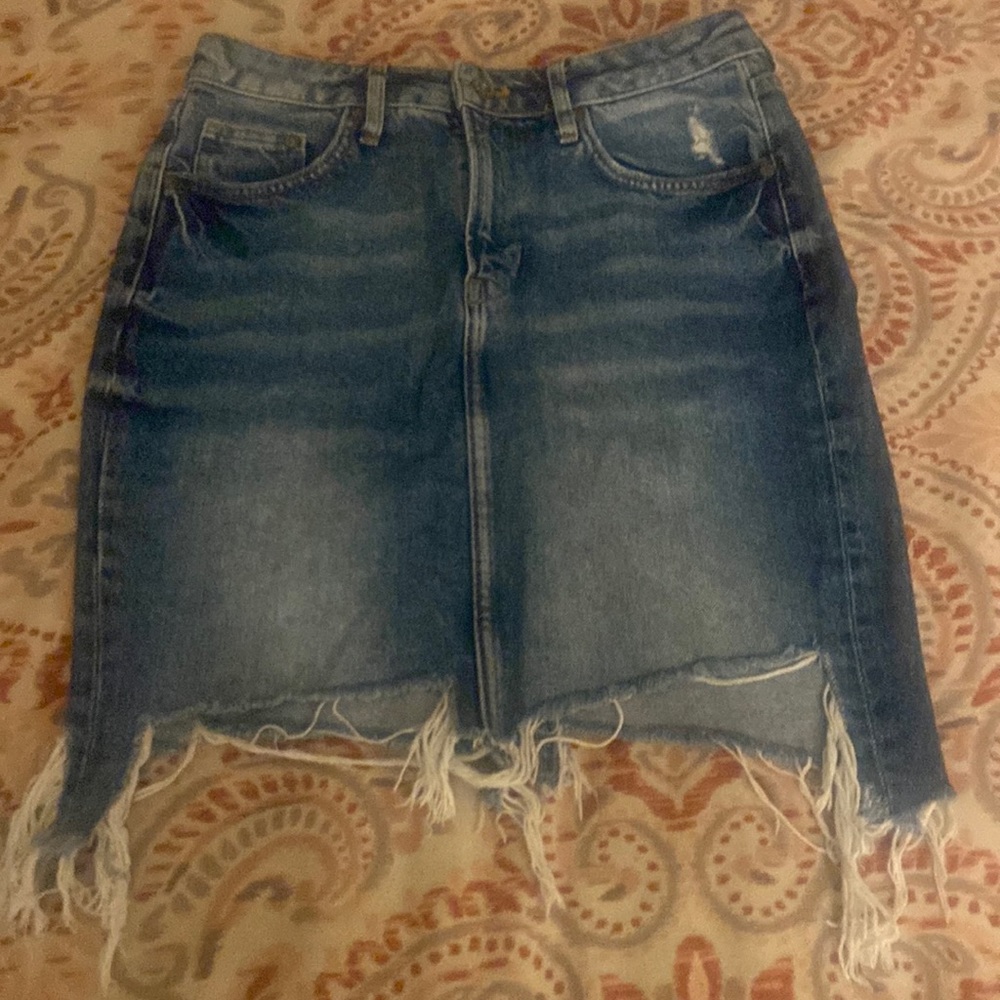 & Denim Women Denim Skirt